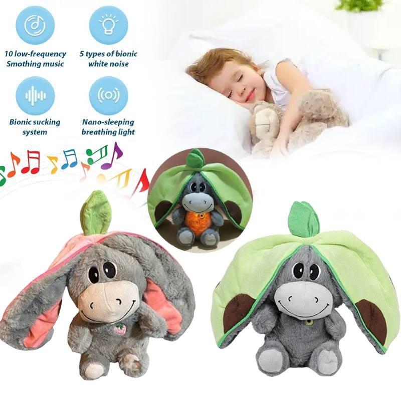 Relief Anxiety Breathing Avocado Strawberry Donkey Plush Toy Kids Soothing Doll