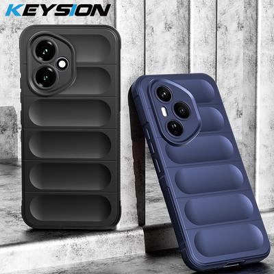 KEYSION Stoßfestes Mattes Case für HONOR 400 Pro 5G Rutschfeste Weiche Silikon Handy Rückseite für Huawei Honor 400 5G 400 Pro