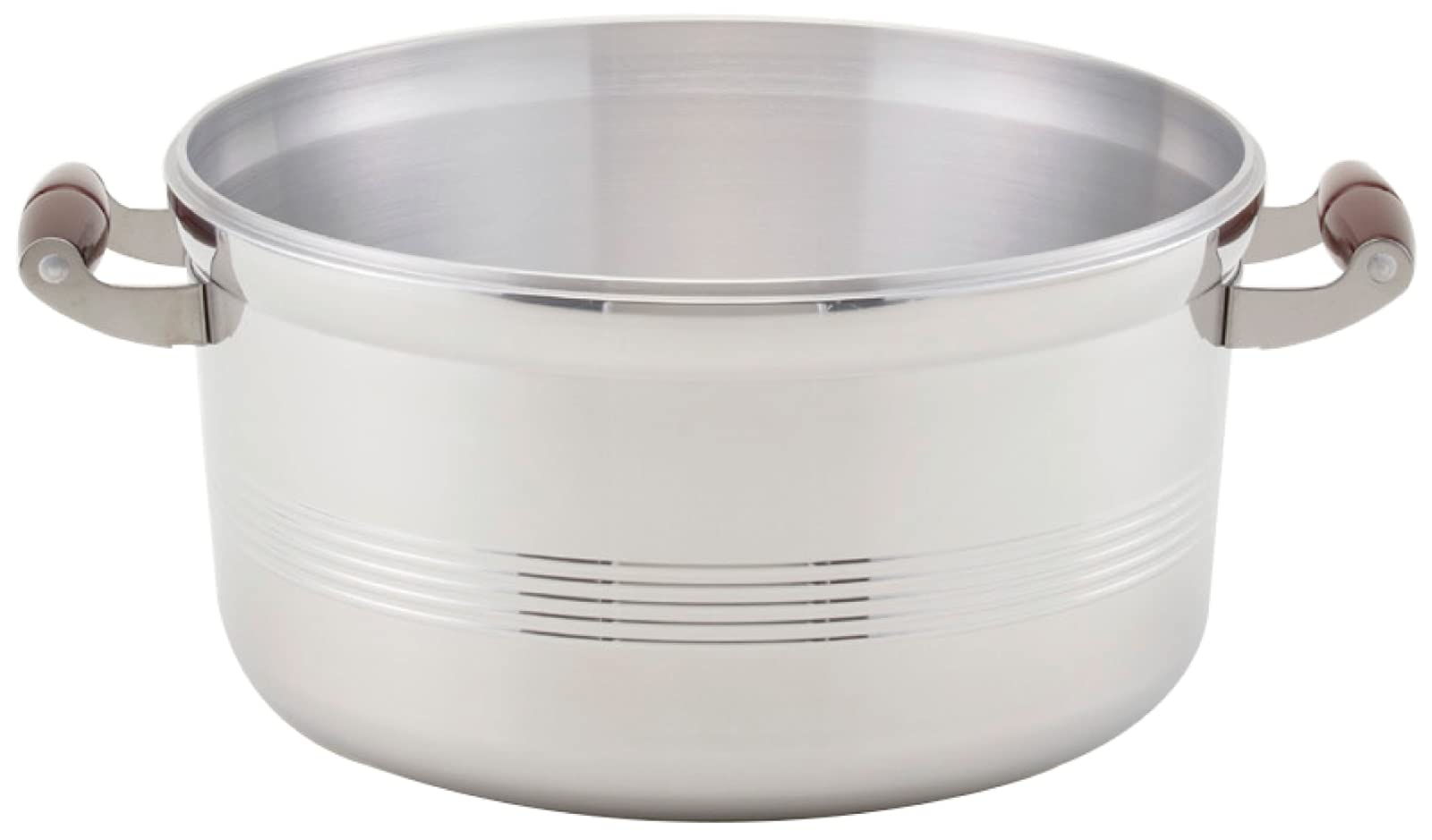 

Hokuriku Aluminum Steamer Pot, 30cm, Aluminum, Gas Stove, Made in Japan, Steamed Food, Anodized, DX Chosei Steamer, AL11-RM301