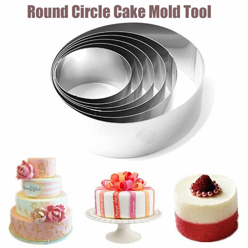 Steel Metal Chocolate Stencils Bakeware Fondant Mould Baking Tools Cookie Cutter Cake Mold