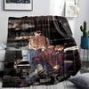 1 Pezzo Coperta in Flanella con Stampa Cartone Animato, Alta Qualità Confortevole per Tutte le Stagioni, Decorazione per la Casa, Calore e Comfort, Perfetta per Regalo di Natale Compleanno
