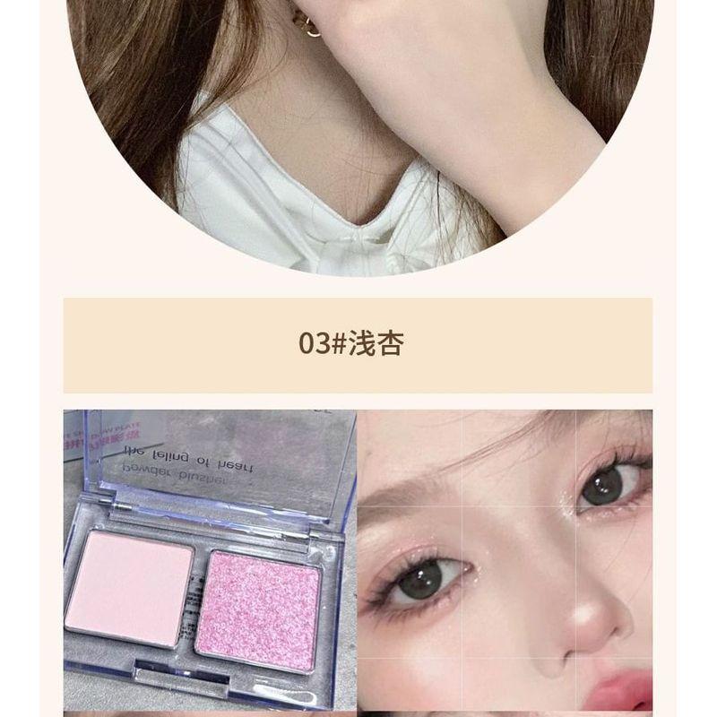 HERORANGE - Double Color Eyeshadow Palette - 3 Colors