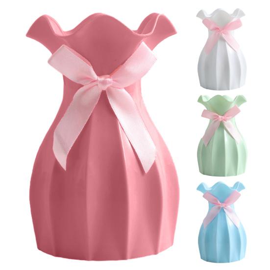 Flower Vase Simple Style High Strength Shatterproof Simulation Dried Flower Arrangement Modern Vase Desktop Decor