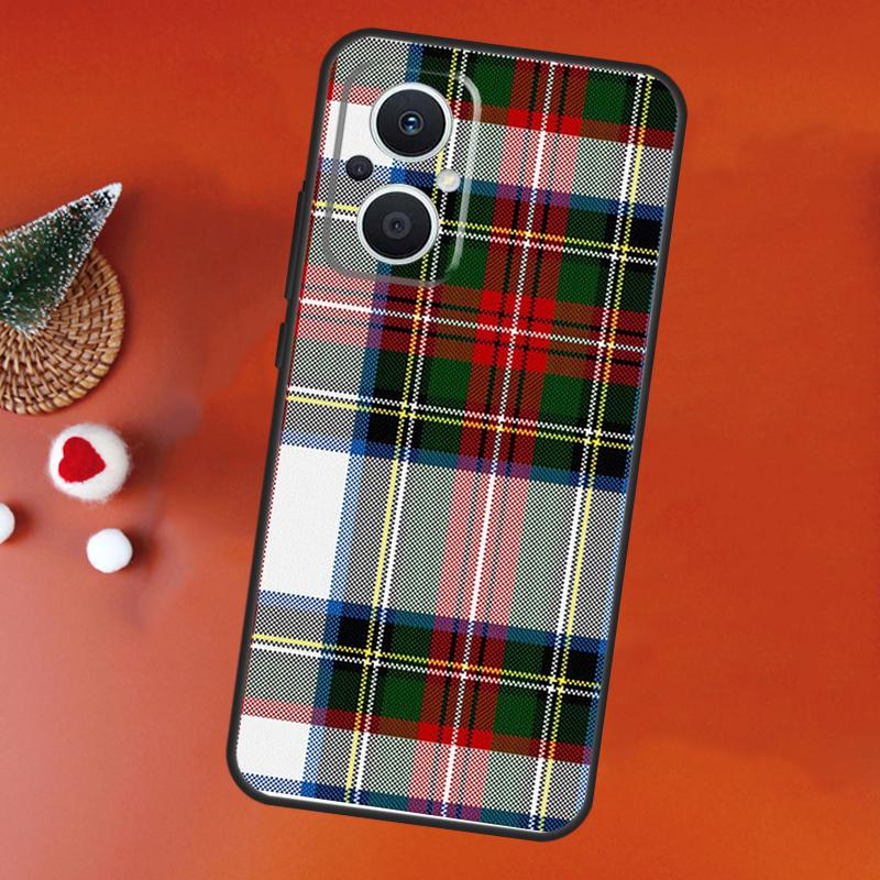 Clan Stewart Dress Tartan Plaid Case For OPPO Find X3 Lite X2 Neo X5 X6 Pro OPPO Reno 10 Pro 8T 5Z 4Z 4 5 6 7 8 Lite Cover