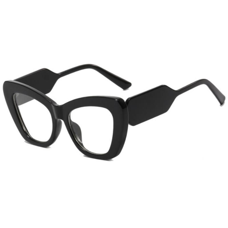 

Cat Eye Clear Lens Glasses Myopia Nerd Spectacles -0.5 to -6.0 Hyperopia +0.5 to +6.0 Fashion Eyewear No degree 0