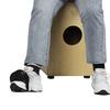 Orff Foot Tambourine Metal Jingle Bell Portable Percussion Instrument Box Drum Companion Musical Toys Double-row Bell Cymbals