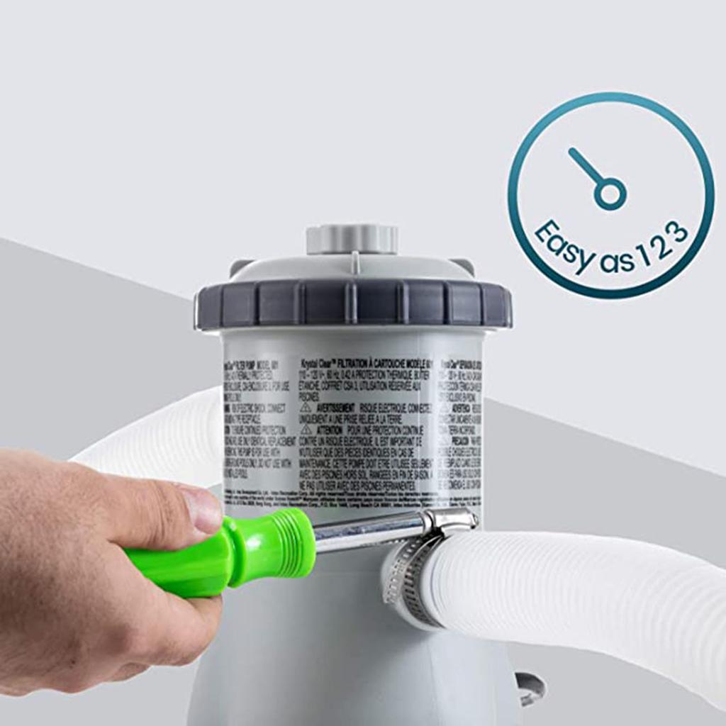 Pool Drain Hose Cuff Replacement Easy Installation Leak-Proof Pool Tubes for Outdoor Swimming Supply