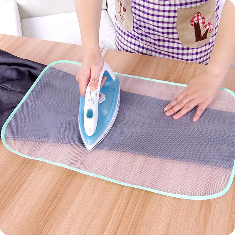 2Pcs Anti-Scalding Insulation Pad Board For Clothes Protection Heat Resistant Ironing Protective Pad Mesh Fabric