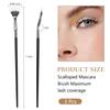 3 Pack Angled Lash Brush, Eyelash Brush Separator with Soft Bristles, Lash Fan Brush for Clump-Free, Lengthening & Volumizing, Lower Lashes