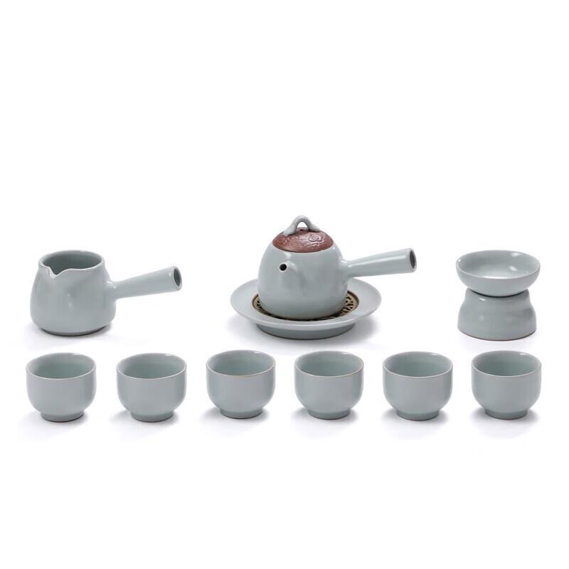 Bafangli Dragon Prosperity Side-Handle 11-Piece Tea Set