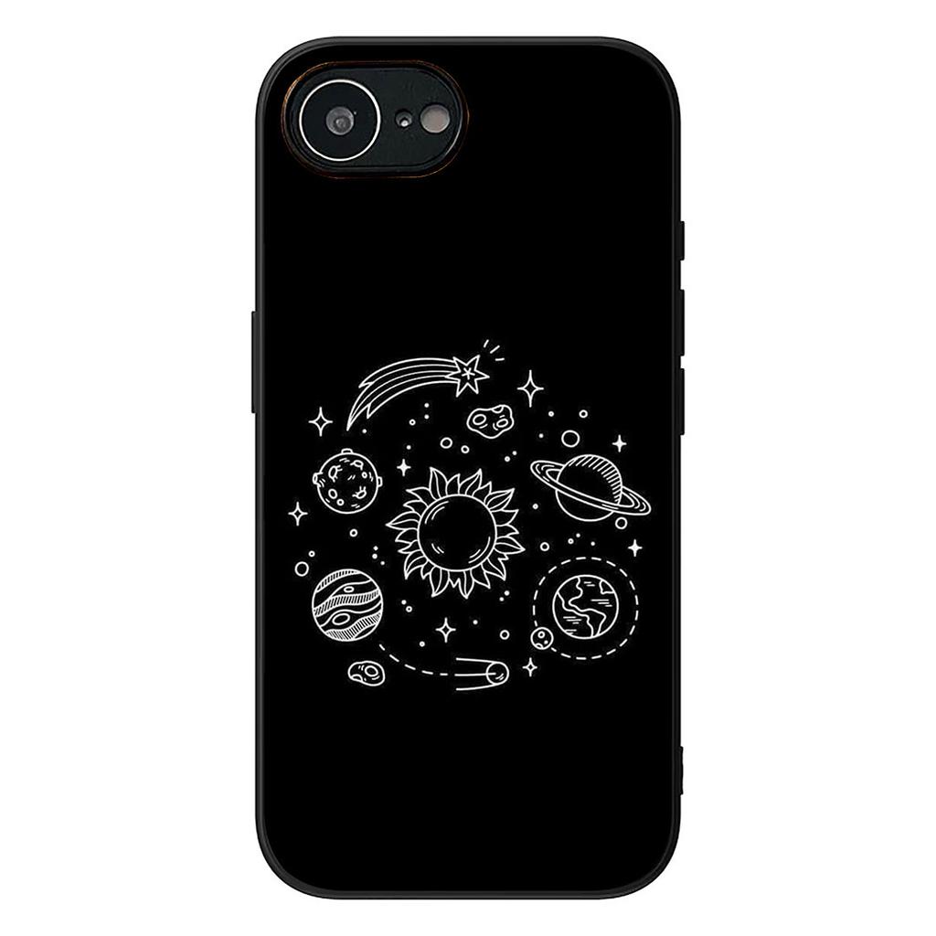 Moon Astronaut Stars Sky Universe Galaxy Phone Cover for OPPO A40 A60 A80 A38 A18 A17 A16 A78 A79 A54 A25 A57 4G 5G Case