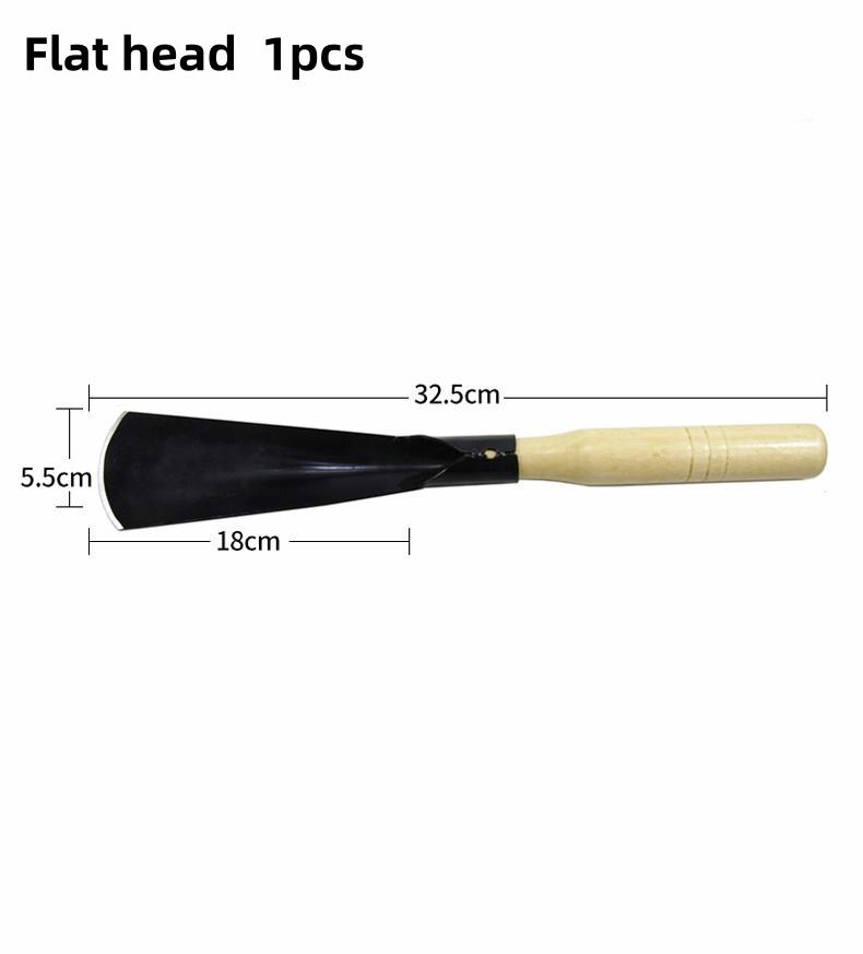 

2 шт. Металлические садовые лопатки - ручные лопаты для копки, пересадки, посадки и прополки