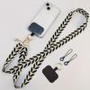 Mobile Phone Strap Lanyard Long Crossbody Shoulder Chain Pearl Pendant Hanging Adjustable Halter Neck Wide Cloth