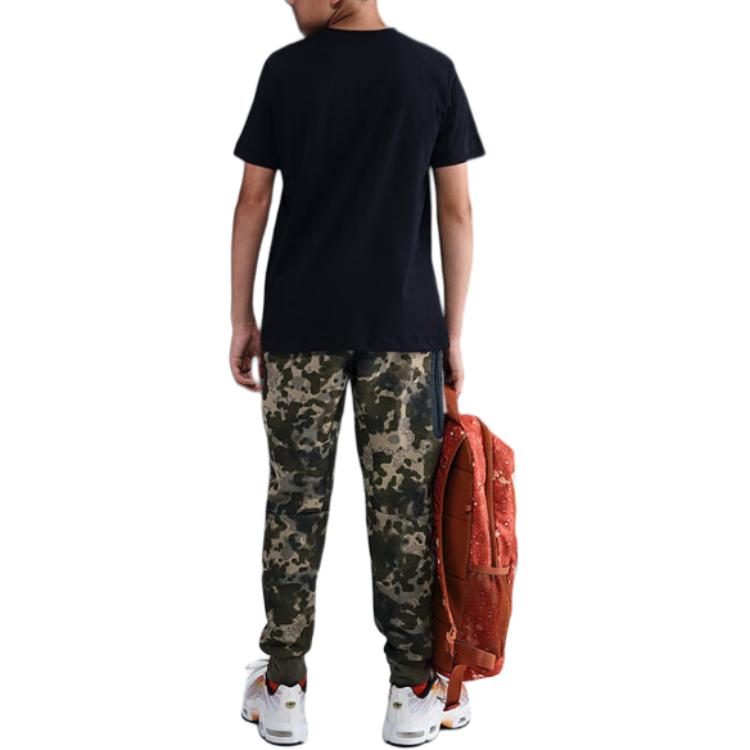 Nike Casual Round Neck Pullover Short Sleeve T-Shirt Kids Tops HV5209-010