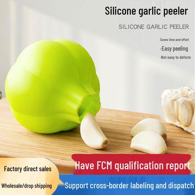 Silicone Garlic Peeler Press - Creative Manual Kitchen Gadget