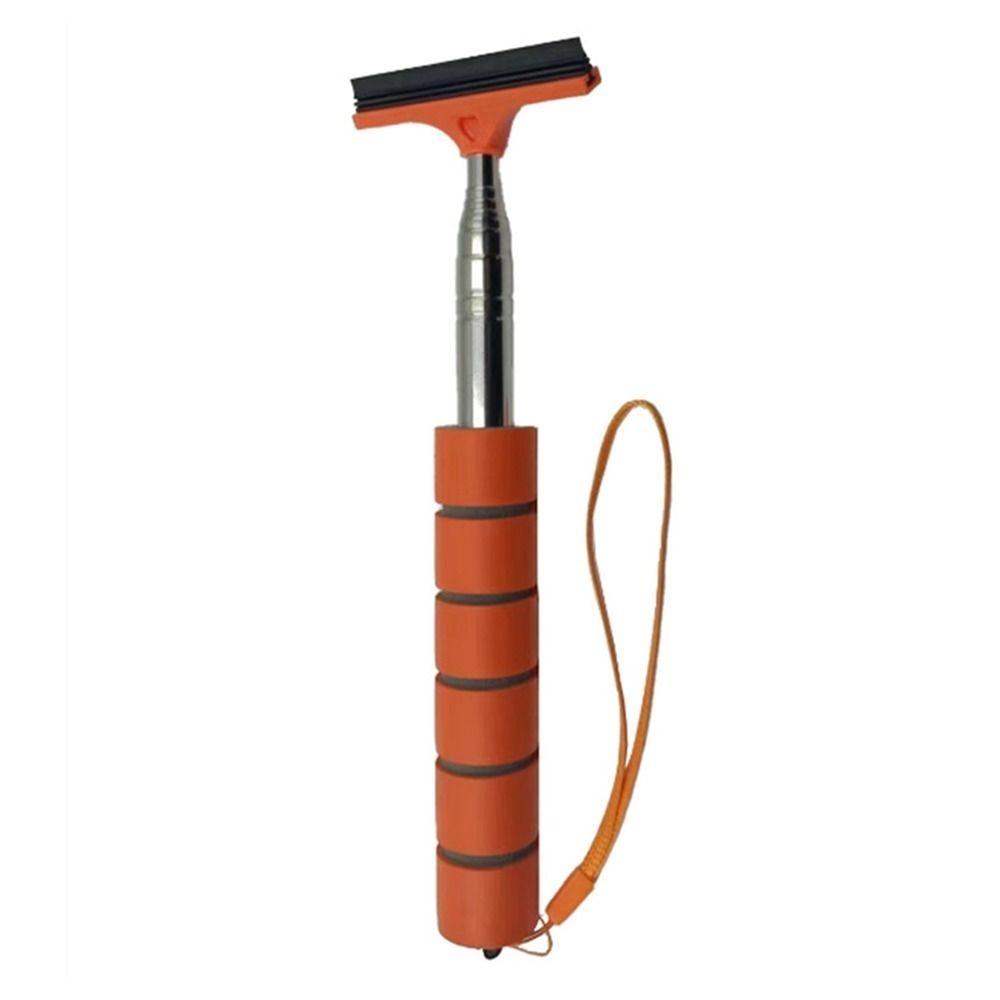 Extendable Handle Retractable Car Rearview Mirror Wipe Multifunctional Adjustable Rainy Glass Wiper Car Window Cleaning Brush