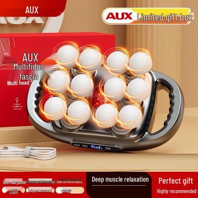 Aux 12-Head Neck & Shoulder Massager CN Plug (adapter Included)