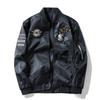 Autumn and Winter Air Force Men's Jacket Flight Suit Double-sided Embroidered Baseball Uniform Large Size Work Jacket Trendy