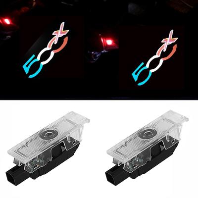 Suitable For Fiat Welcome Light 500X Special 500L Laser Modified Ground Door Decoration Projection Lamp