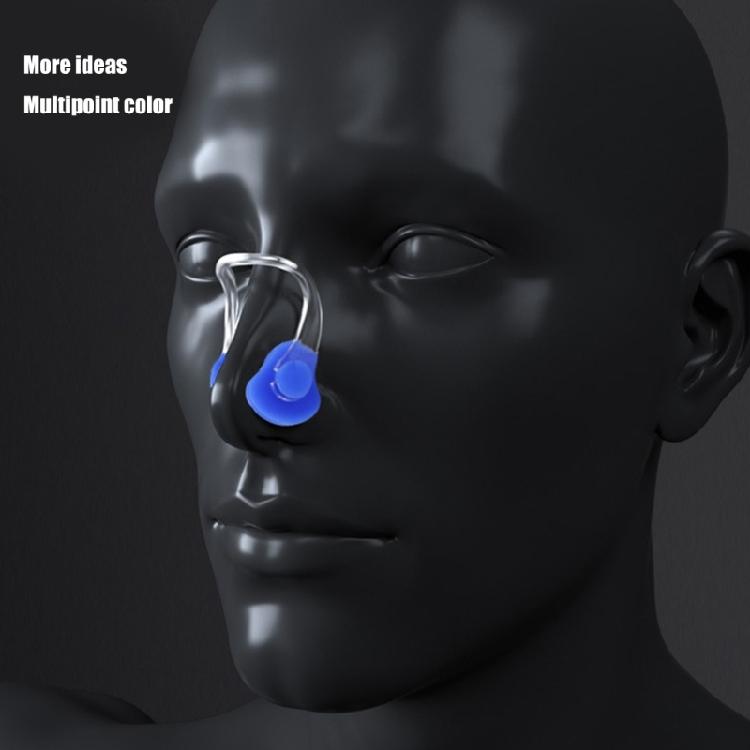 10Pcs Silicone Swimming Nose Clip, Waterproof Silicone Surfing Nose Plug Protector Soft Pad Plugs for Kids and Adults
