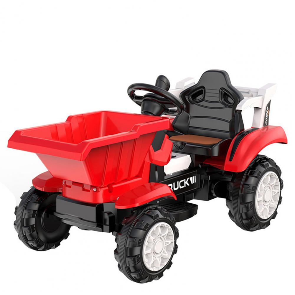 

Детский электрический бульдозер, экскаватор, строительная машина, перезаряжаемая игрушечная машинка с музыкой, рождественские подарки для детей красный