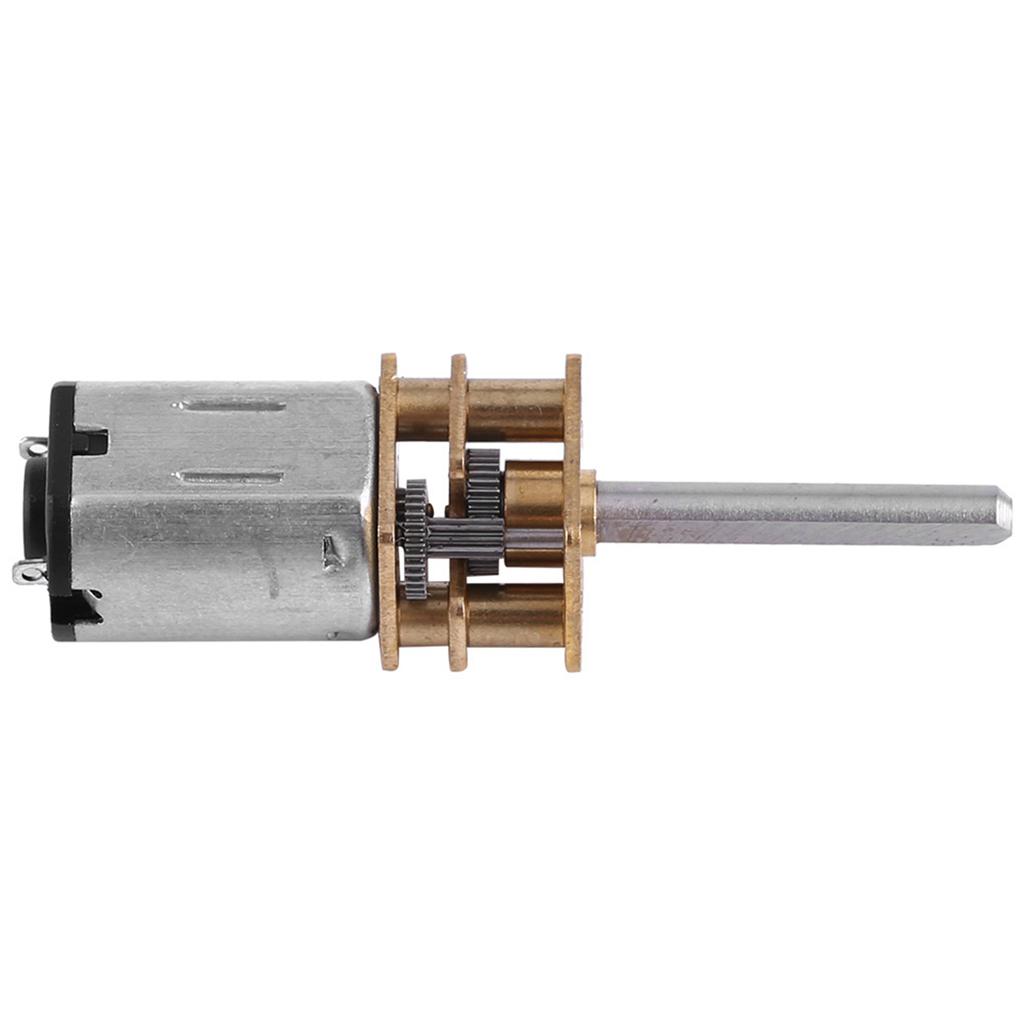 DC 12V Electric Gear Reduction Motor With Long Output Shaft (100RPM)