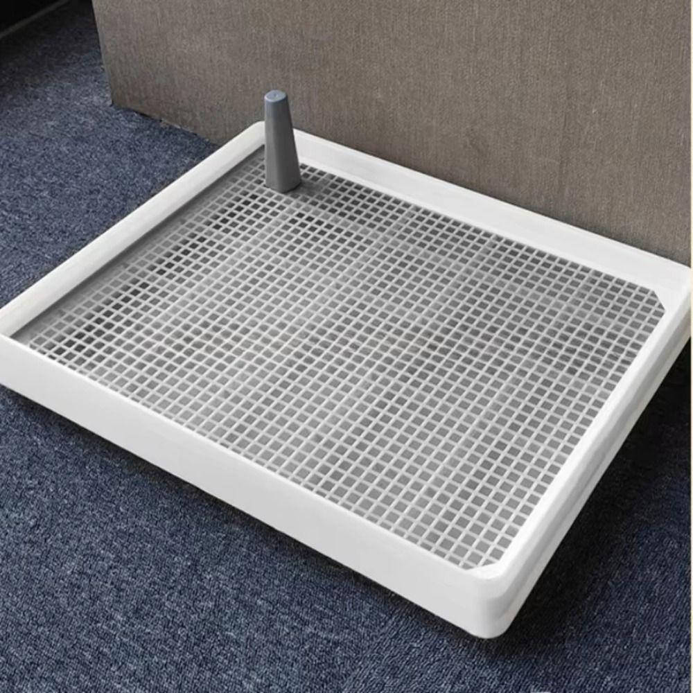 Mesh Portable Pet Toilet Plastic Puppy Urine Tray  Flat Air Circulation