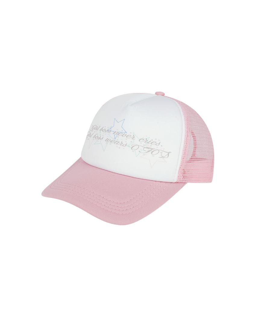 OJOS Girlboss Trucker Cap / Pink
