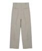 Nigaennikol Minimal Classic Loose Fit Slacks_Beige
