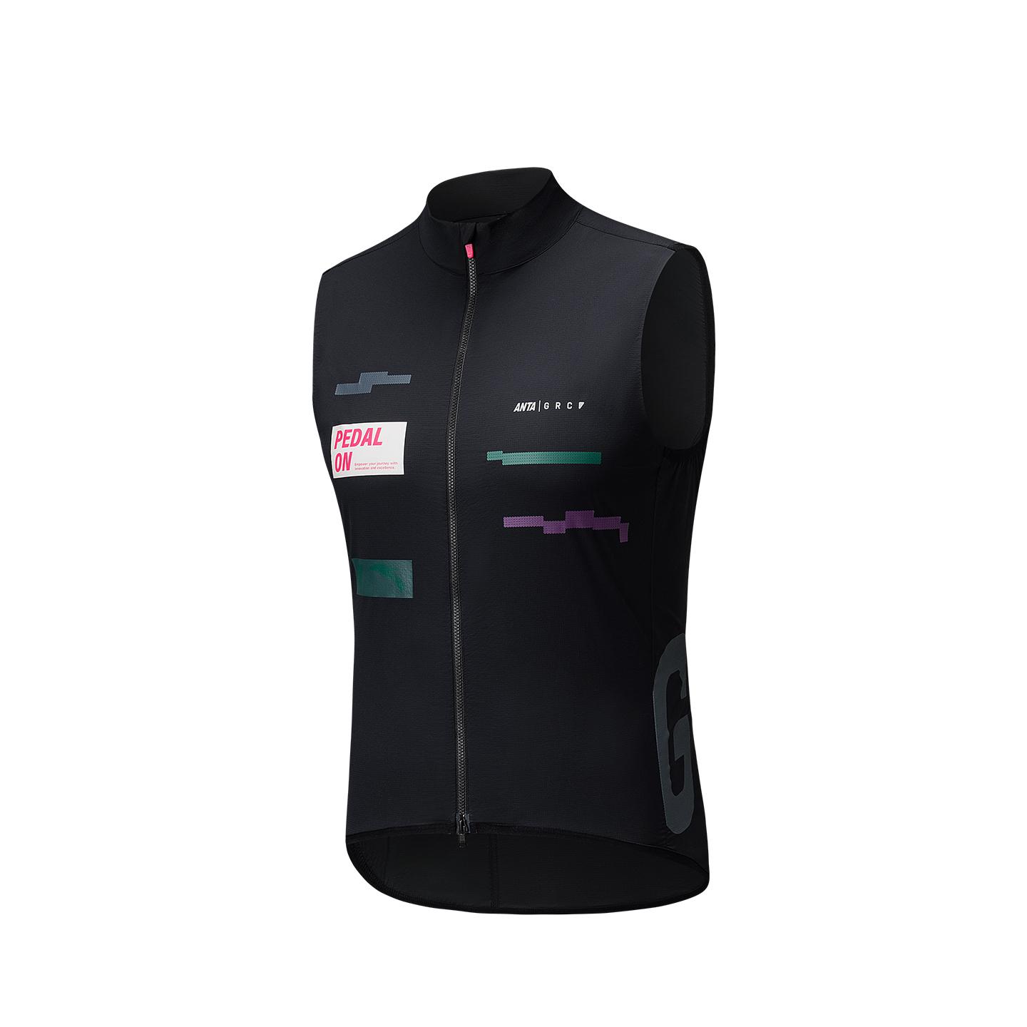 

Anta Тренировочный тканый жилет без рукавов 2026 Весна Унисекс Жилеты Базовый-черный 972617601-1 3XL