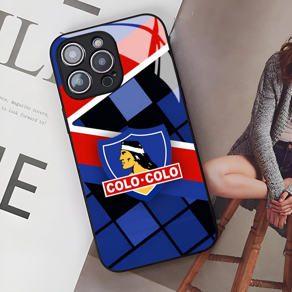New Club Social Y Deportivo Colo Phone Case for Iphone 16 15 14 12 11 13 Pro Max Mini X Xr Xs Se 8 Puls Glass Cover