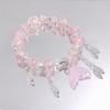 Set di Braccialetti da Donna di Alta Gamma Nove Pezzi con Design a Farfalla in Stile Cinese