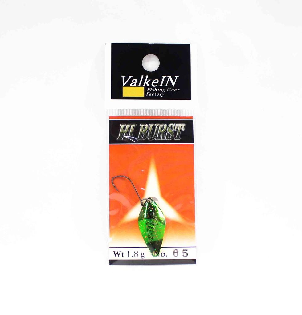 Valkein Spoon Hi Burst 1.8 grams Sinking Lure No.65 (6707)