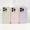 Liquid Silicone Magnetic Case For iPhone 16E 16 Plus 15 14 13 12 Pro Max 11 X XR For Magsafe Wireless Charge Coloful Matte Cover