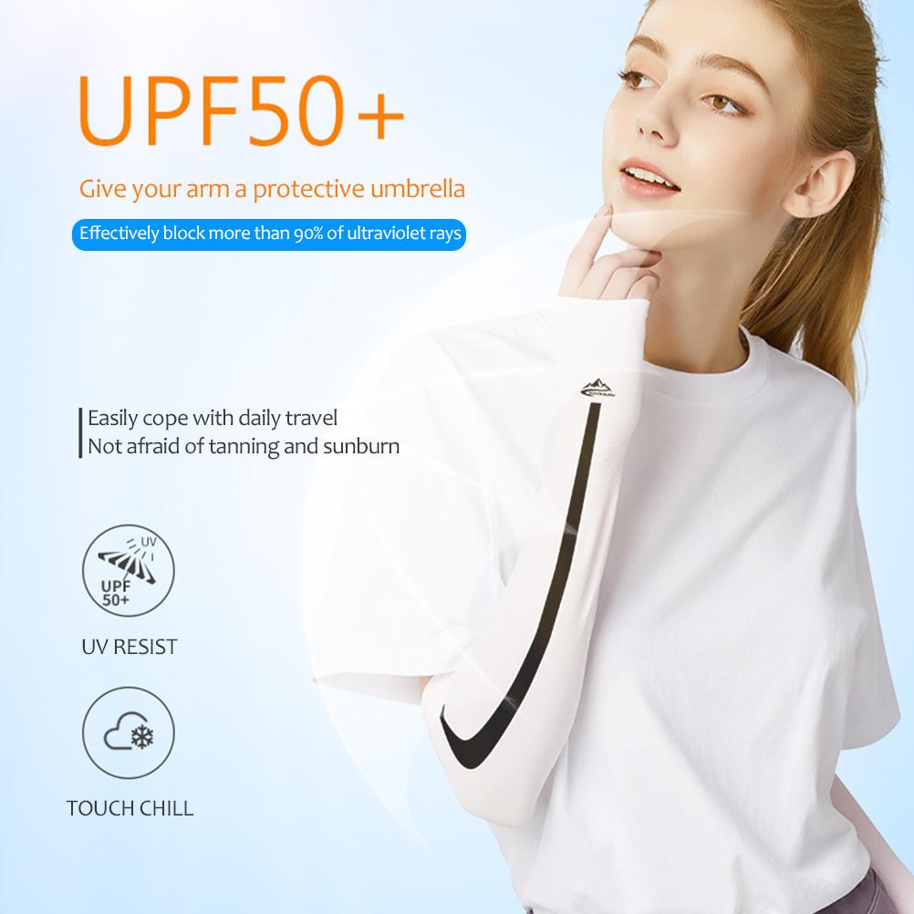 

5 пар рукавов для защиты от солнца с УФ-защитой, охлаждающие рукава для активного отдыха, велоспорта, бега