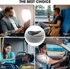 Memory Foam Travel Neck Pillow | 360° Support for Airplane Office Car | Ergonomic Comfort for Long Trips & Commutes