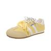Forrest Gump Shoes 2025 Spring New Women's Shoes Retro Flat-bottomed Casual Versatile Soft-soled Sports Comfortable Lace-up German Training Shoes