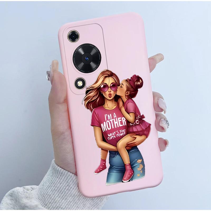 Handyhülle für Huawei Nova Y72 Hüllen 6,75" Niedliche Panda-Astronauten-Abdeckung für Huawei Enjoy 70 NovaY72 MGA-LX3 Weiche Silikonhülle