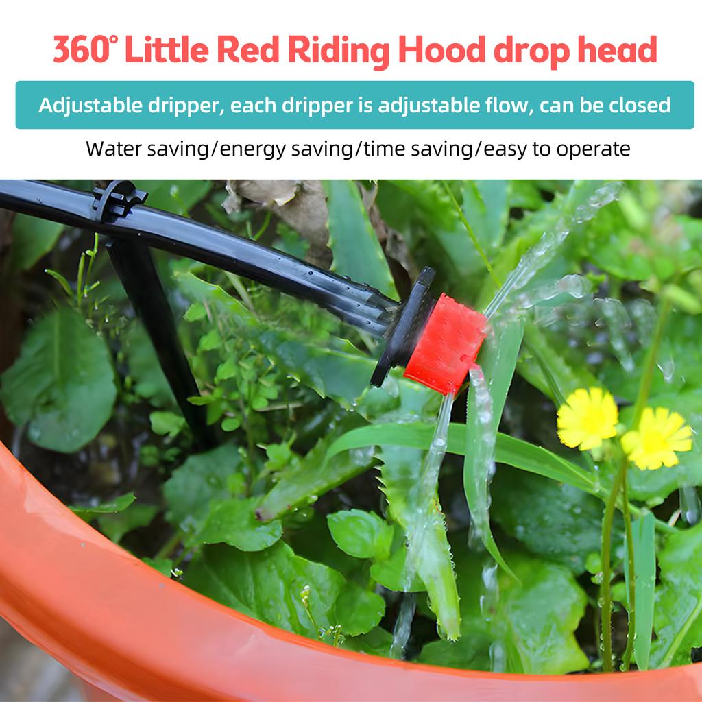 Automatic Drip Irrigation Kits for Garden 25m/82FT Automatic Garden Watering Misting System for