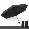 Windproof Rain Umbrella Anti UV Sun Shade Parasol Five-Folding Parasol  Student