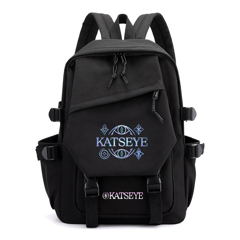 Kids Unisex KATSEYE Printed Backpack Student School Waterproof Casual Outdoor Travel Bag
