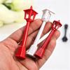 Mini Street Lamp Model, 10Pcs Red Miniature Lantern For Dollhouse, Fairy Garden, Christmas Diorama & Diy Crafts, Realistic Small