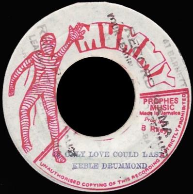 7inch Record KEBLE DRUMMOND - If Only Love Could Last NONE Mummy Jamaica Reggae, Ska & Dub Used