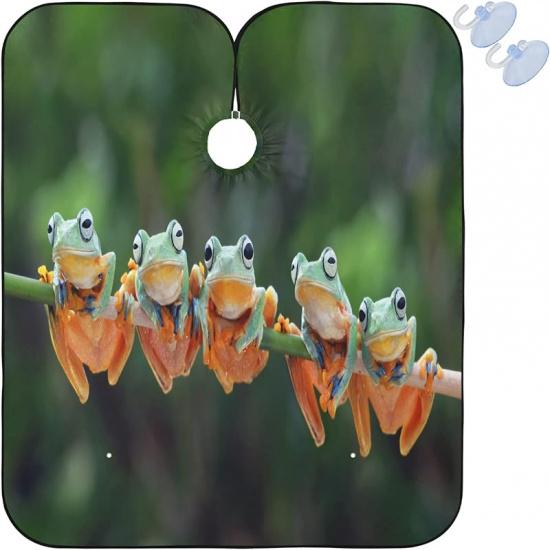 Stylish Barbershop Salon Barber Cape Haircut Cape Salon Apron Unisex Hair Cutting Cape Hairdressing Cape Apron for Men Women