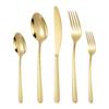 Hammered Pattern 5 Pcs Creative Cutlery Set Western Stainless Steel Knife Fork Spoon Dinnerware Set Kitchen Tableware