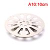 1Pc Stainless Steel Floor Drain Cover Overflow Round Anti-Clogging Shower Drain