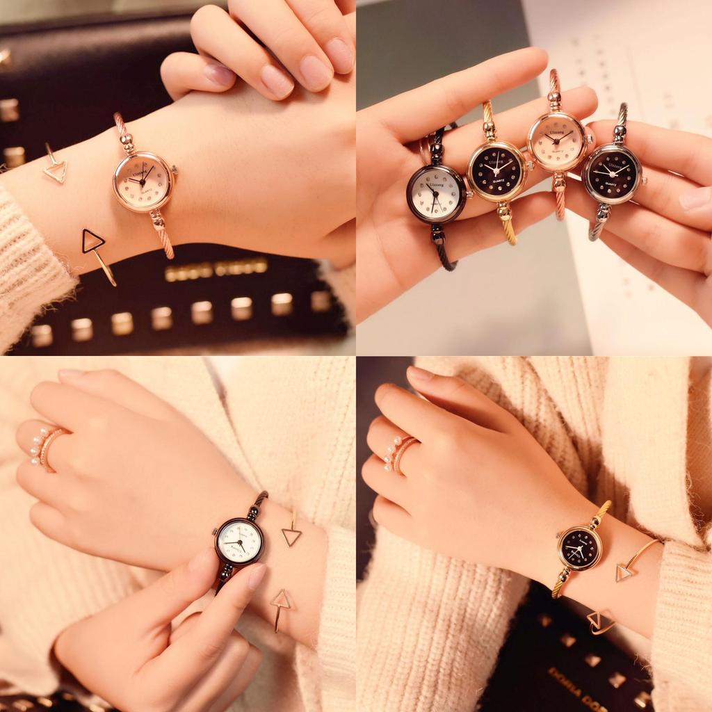 Vintage Open Bracelet Watch Female Student Korean Version Of The Simple Trend
