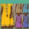 Trendy Women Lady Tank Top Mini Dress Floral Design For Summer Casual Parties