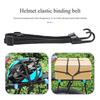 Motorcycle Back Seat Helmet Strips Elastic Rope Motorcycle Helmet Fixed Strap Adjustment Fix Rope Goods Strap 60cm/90cm