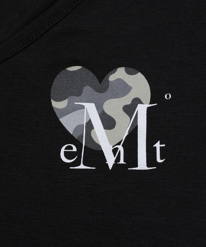 MUCENT Veint Heart Camo V-Neck Short Sleeve T-Shirt (3 Colors)